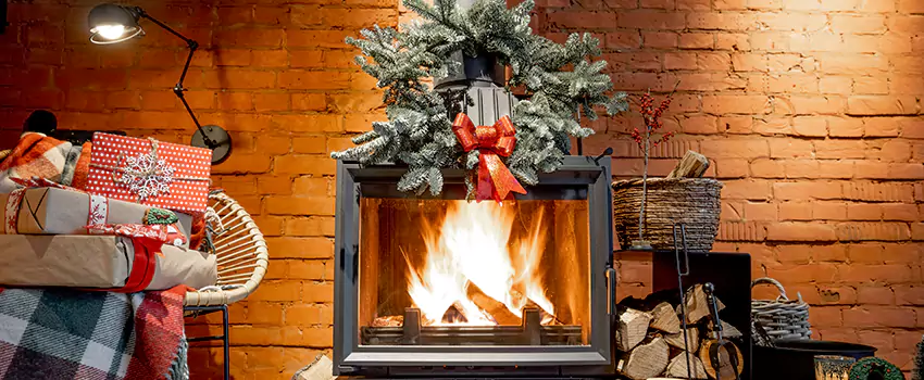 Travis Industries Linear Gas Fireplace Installation in Glassmanor, Maryland