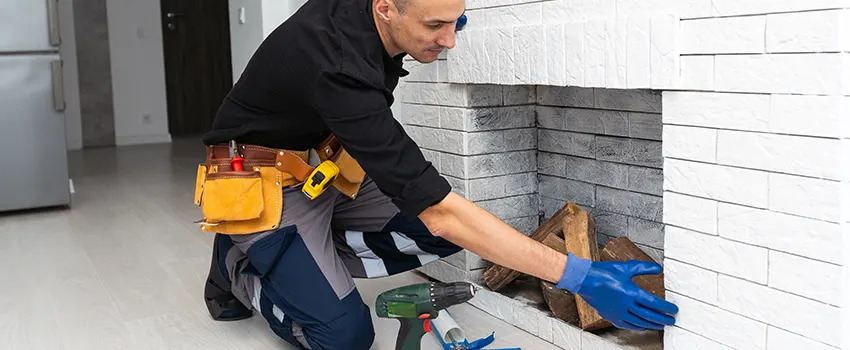 Fireplace Damaged Damper Frame Repair Services in Glassmanor, Maryland