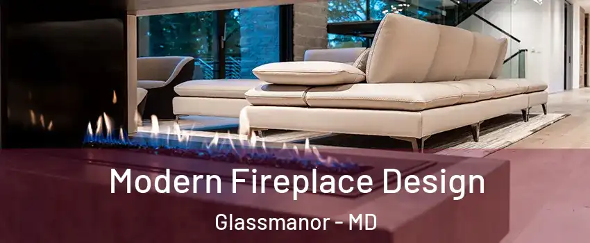 Modern Fireplace Design Glassmanor - MD